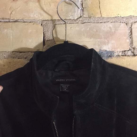 Black leather jacket - Picture 3 of 4